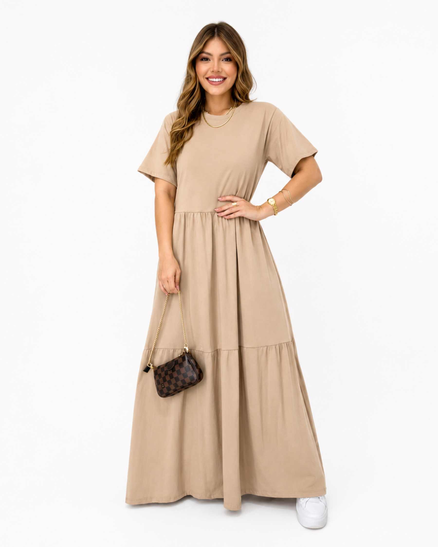 Vestido Theodora Elegância sem esforço