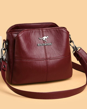 Bolsa Marsupia Couro Muito Espaçosa