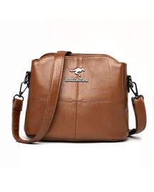 Bolsa Marsupia Couro Muito Espaçosa