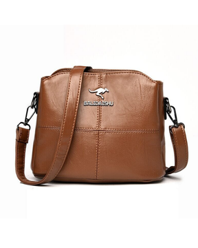 Bolsa Marsupia Couro Muito Espaçosa
