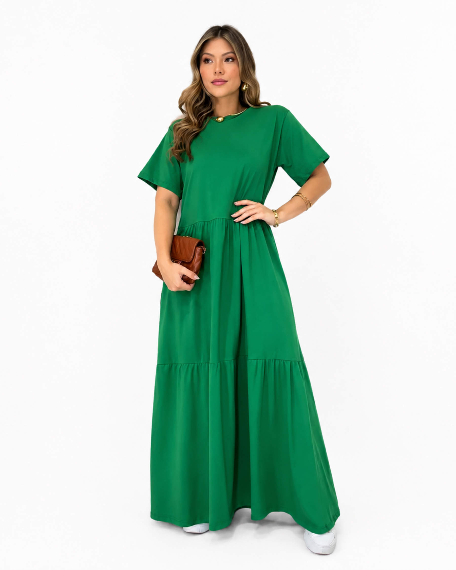 Vestido Theodora Elegância sem esforço