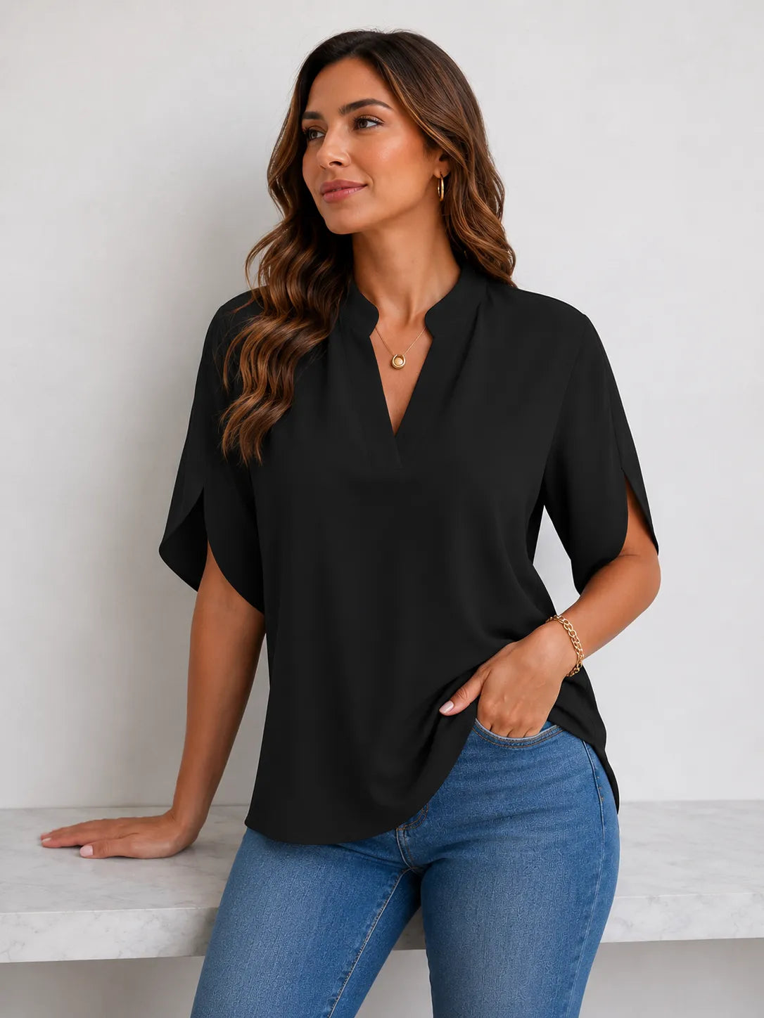 Blusa Margot Sofisticação e Versatilidade