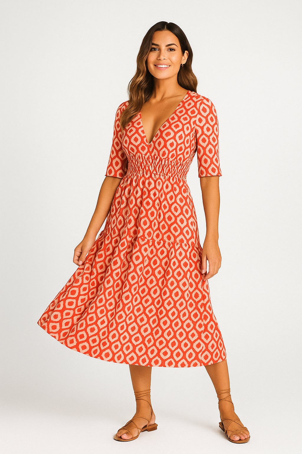 Vestido Déia Elegante e Confortável