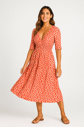 Vestido Déia Elegante e Confortável