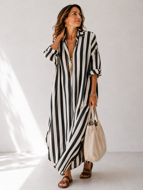 Chemise Giovana Longa Listrada