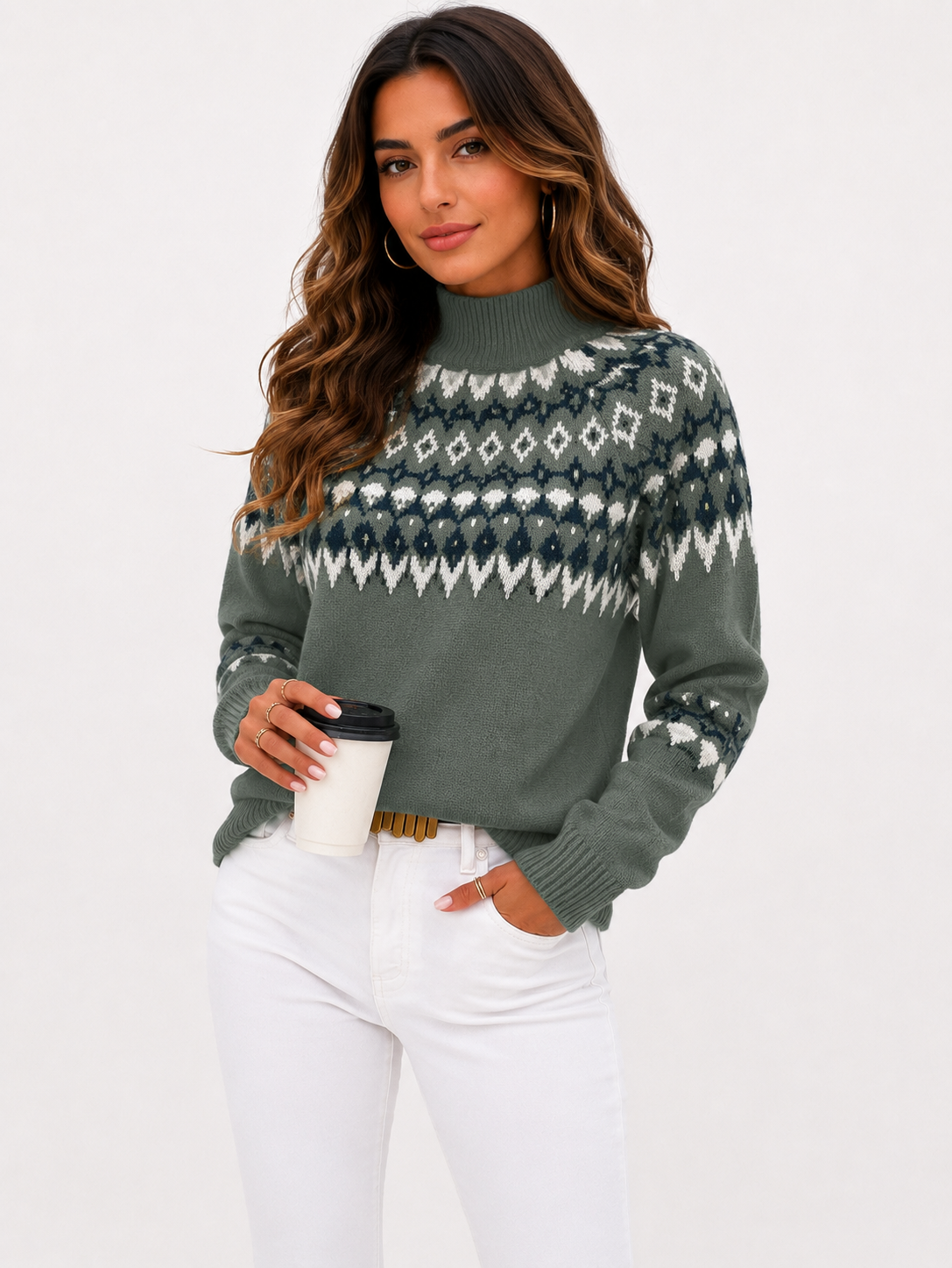 Suéter Noemi Tricot Clássico
