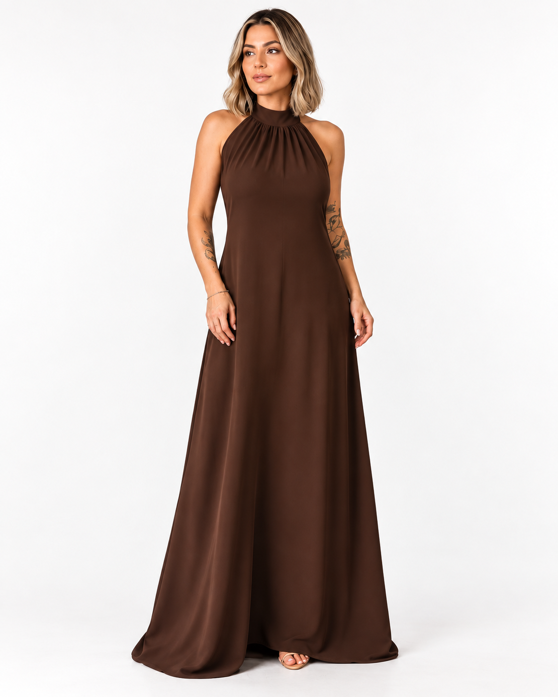 Vestido Bel Longo e Atemporal