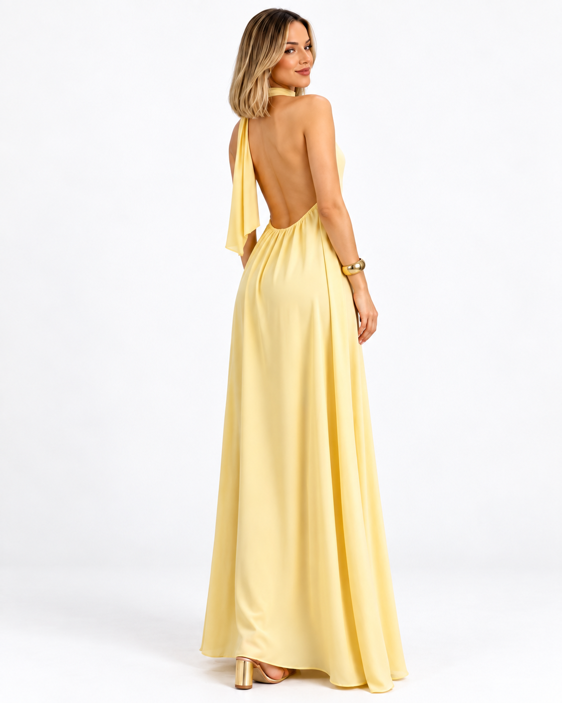 Vestido Bel Longo e Atemporal