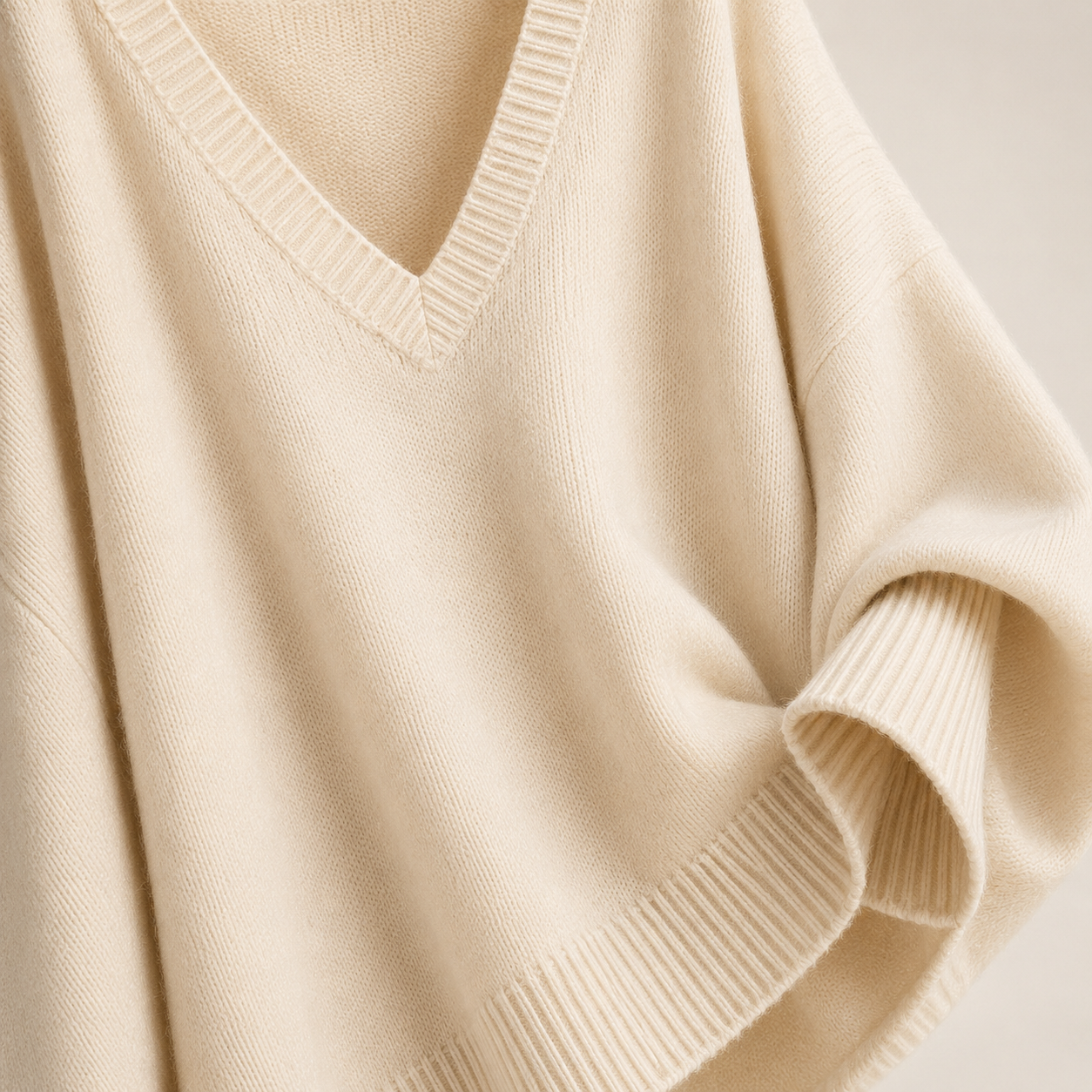 Poncho Tricot Celeste Elegância e Conforto