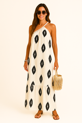 Vestido Fiorella  Longo Nula Manga