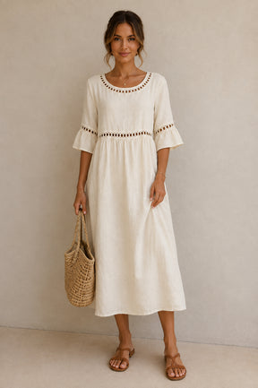 Vestido Eloise Leveza e Elegância.