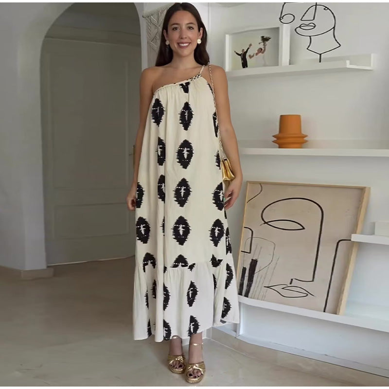 Vestido Fiorella  Longo Nula Manga