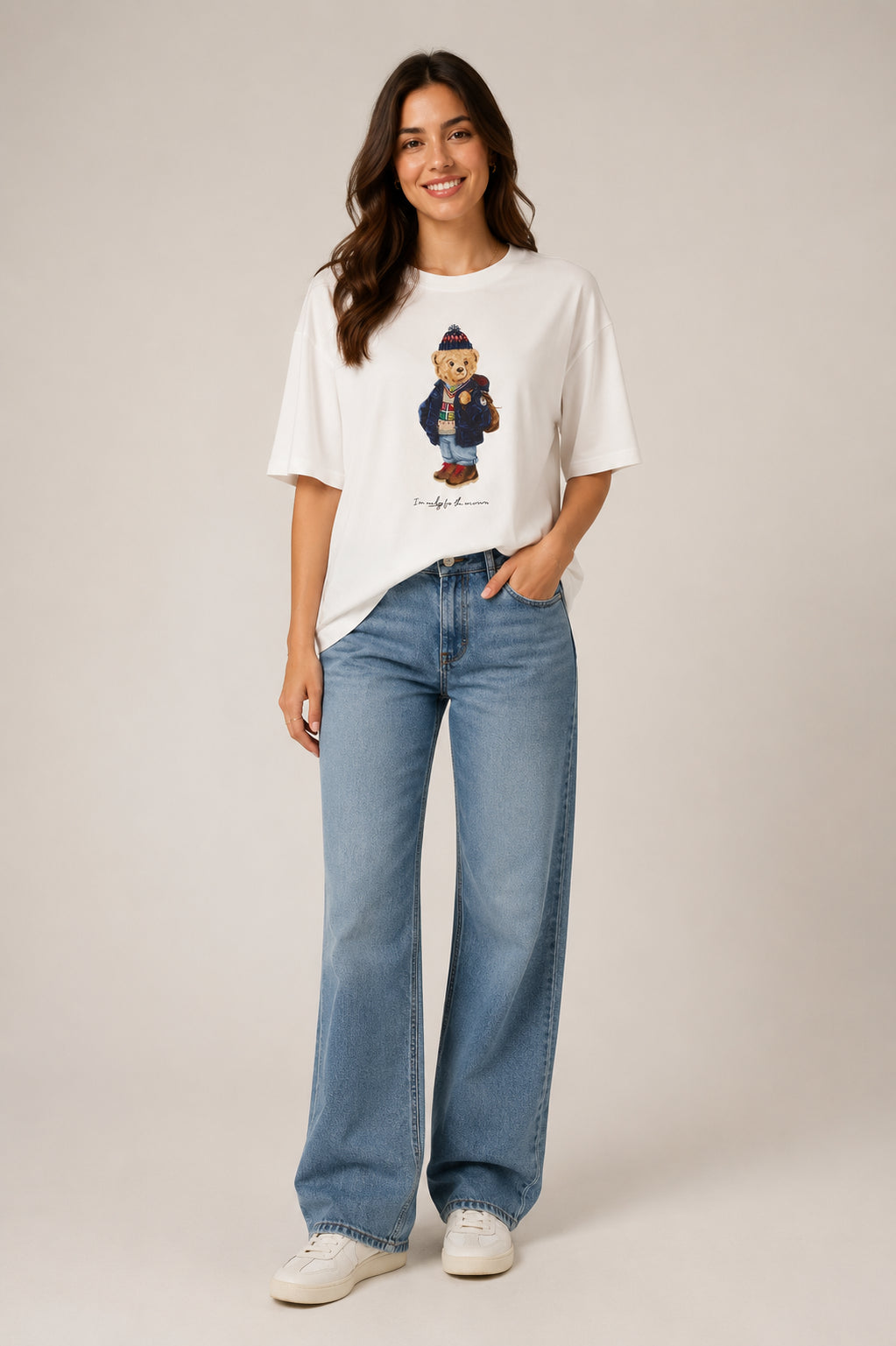 Camiseta Cloe Despojada e Atemporal