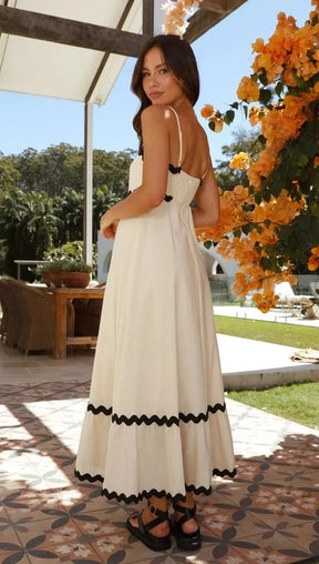 Vestido Aline Midi Elegância