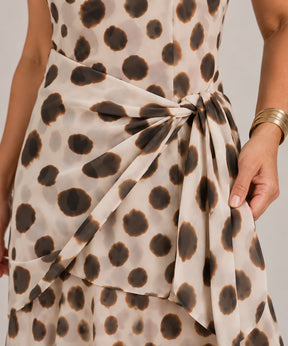 Vestido Naomi Elegância e Movimento