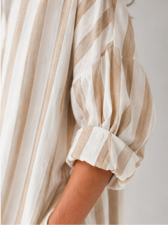 Chemise Giovana Longa Listrada