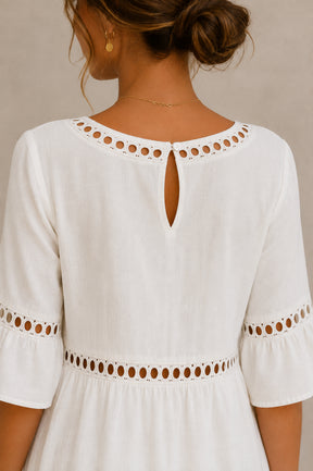 Vestido Eloise Leveza e Elegância.