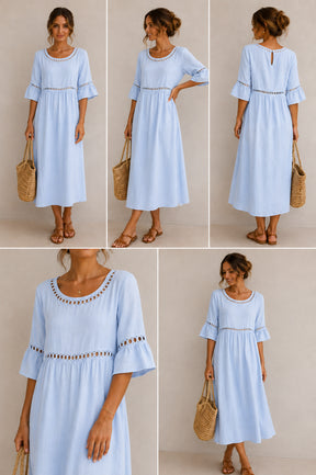 Vestido Eloise Leveza e Elegância.