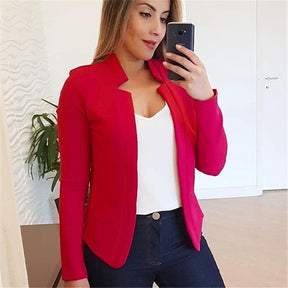 Blazer Nicole  Corte Estruturado sem gola